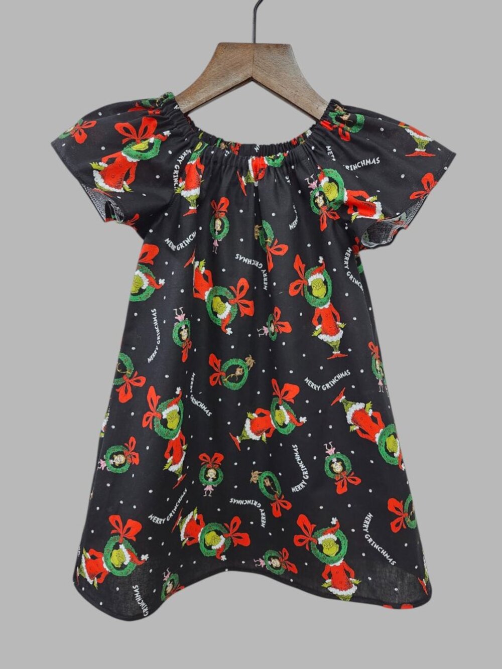 Grinch Girls Christmas dress Girls  Grinch dress Girls Christmas dress